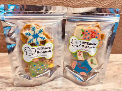 Christmas Cookie Collection ~ Peanut Butter & Pumpkin ~ Gluten-Free Cookies ~ 12 Cookies